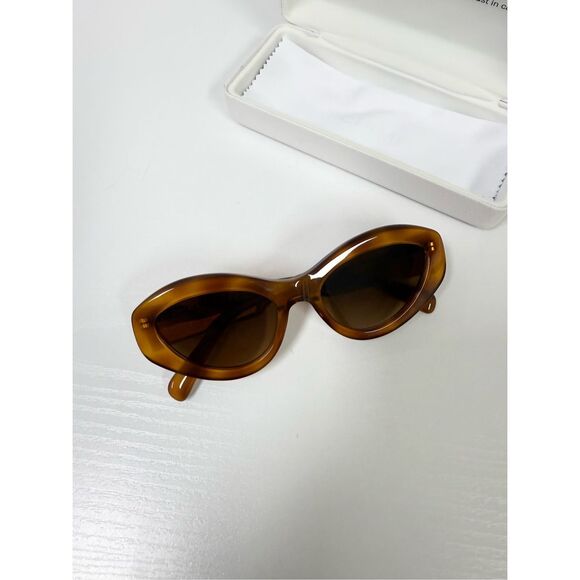 Chimi 09 Havana Sunglasses Cat Eye Tortoise Case - Picture 3 of 6